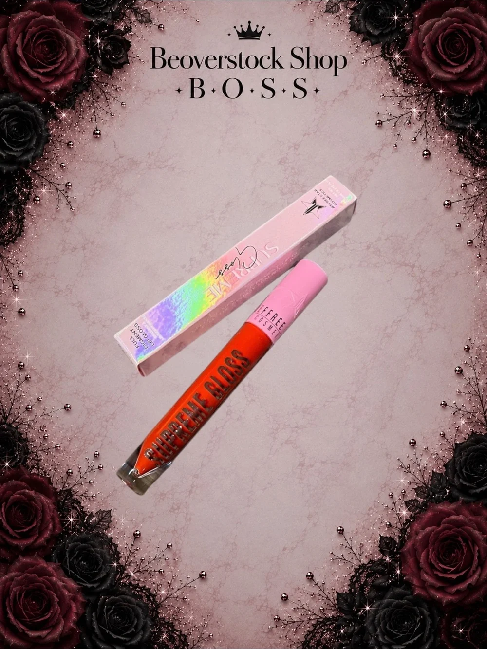 NEW NWT Jeffree Star Cosmetics – Supreme Gloss in ‘Everybody Knows’ (Bright Red-